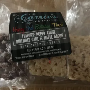 Sampler birthday  package