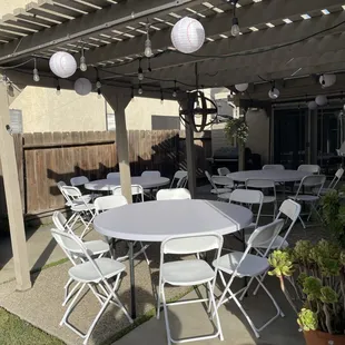 Booking we had for a birthday party.
