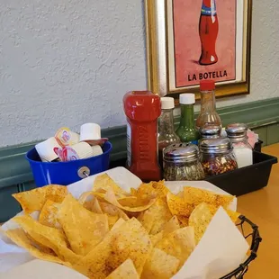 tortilla and chips