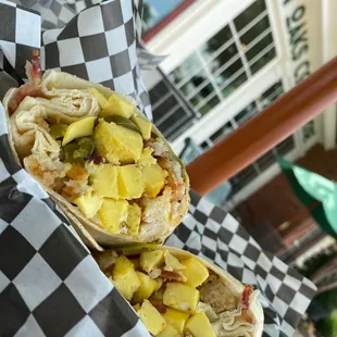 Breakfast burrito