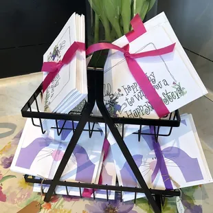 Some of the cute items for sale. Lots of Easter items this time of year.