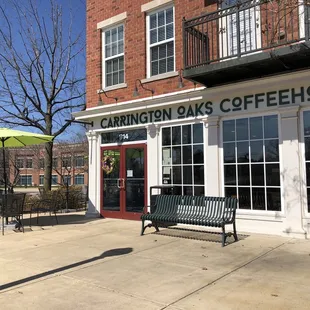 Exterior with outside seating