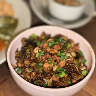 Brussels and cauliflower