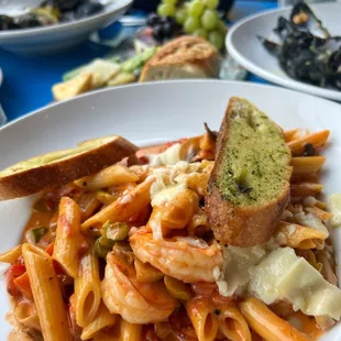 Penne Albufera with Shrimp