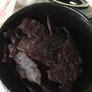 Jerky from London broil cut