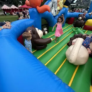 Bounce houses galore
