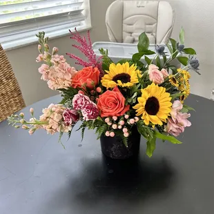 Beautiful floral arrangement!