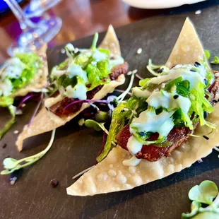 Restaurant week tuna appetizer