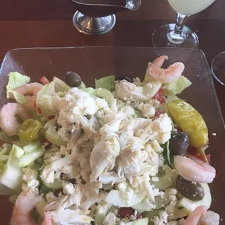 Seafood Greek Salad