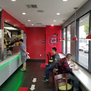 Indoor seating