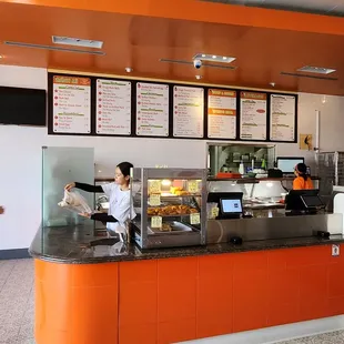 Front counter