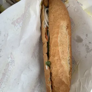 Fish Cake Sandwich
