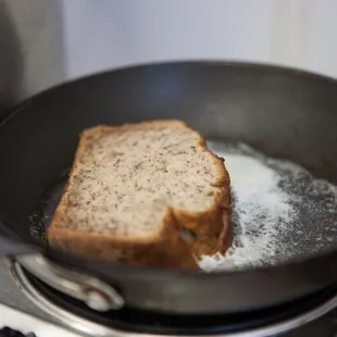 Grilled Banana Bread! Yum