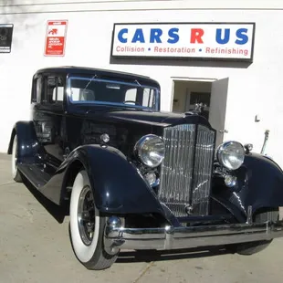 Helped restore this 1934 Packard Victoria Coupe V12... 1of only 6 made.