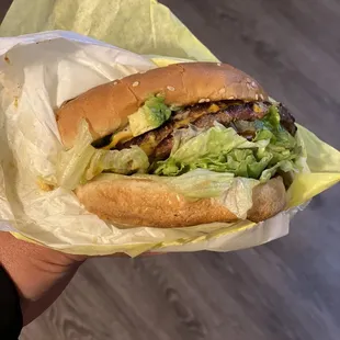 Double Avocado Burger
