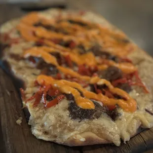 Short Rib Flatbread Pizza
