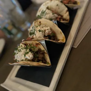 Gyro tacos.