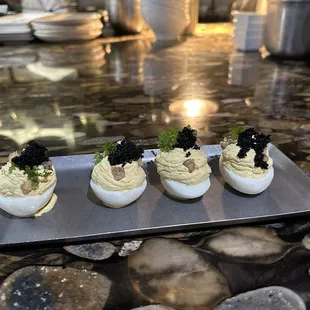 Deviled eggs - IG @bougiefoodieboi