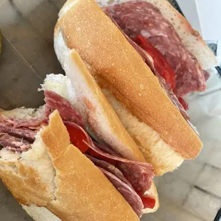 The Balboa-  didn&apos;t order any rabbit toppings...wanted to taste the sandwich.  Soft and delicious...