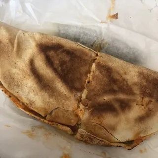 Montezuma's Revenge Quesadilla