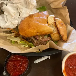 Godfather-- STEAK Hoagie