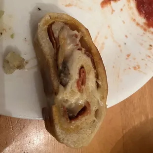 New dough looks and tastes like the pillsbury rolls you get at the store.