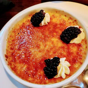 Maple creme brulee
