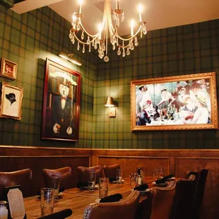The Esquire Room - Private Dining Room located inside Carson&apos;s at Andover