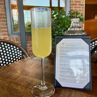 Passionfruit Bellini