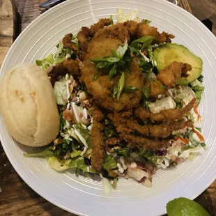 Soft Shell Crab Salad