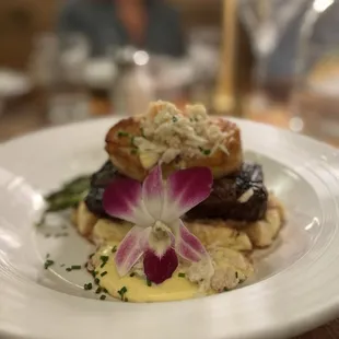 a plate of food