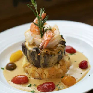 a plate of food