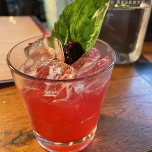 Bourbon Smash