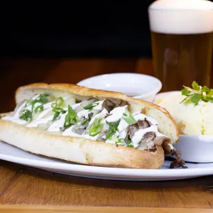 Shaved Prime Rib Sandwich