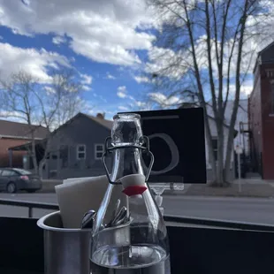 Outside bar area