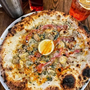 Clam Pizza