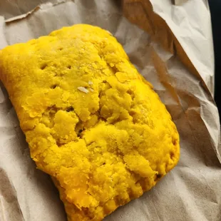 Beef patty. It was ok