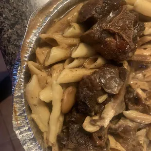 Large Oxtail Rasta Pasta