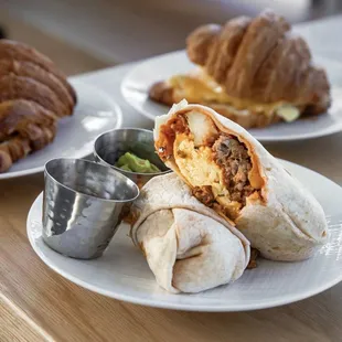 IG @annette.chew - Sausage Breakfast Burrito