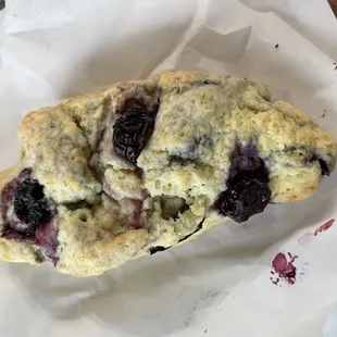 Blueberry scone