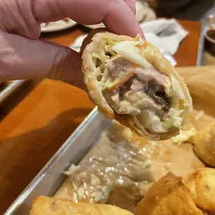 Brisket Egg Roll