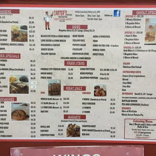 menu, sushi and sashimi