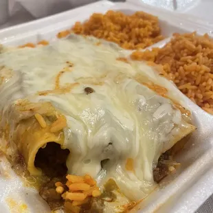 Ground beef Enchiladas