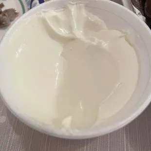 Cream cheese for cheesecake nachos