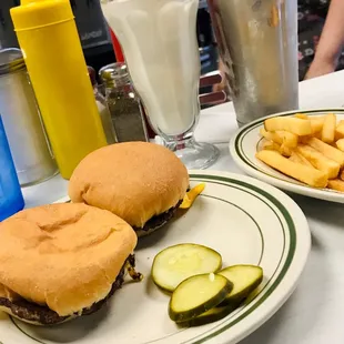 Mmmm burgers and malts