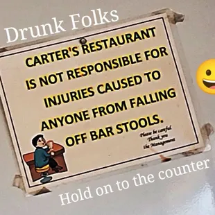 a sign on the door of a restaurant