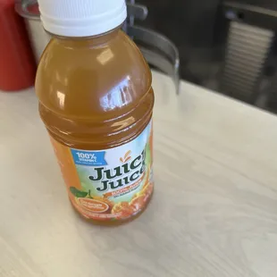 What they give you if you order orange juice