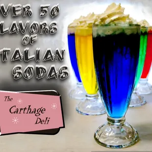 a glass of ice cream and a glass of ice cream