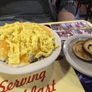 My wife&apos;s breakfast is huge!