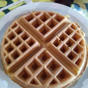 waffles, food